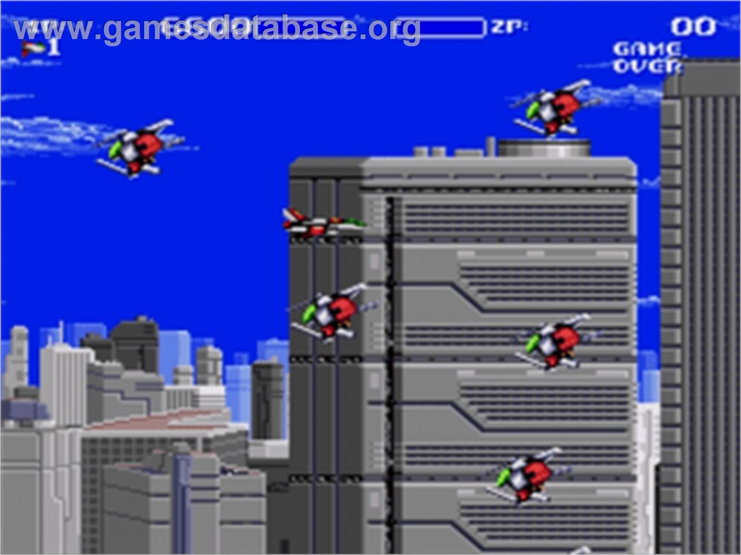 Air Buster - Sega Nomad - Artwork - In Game