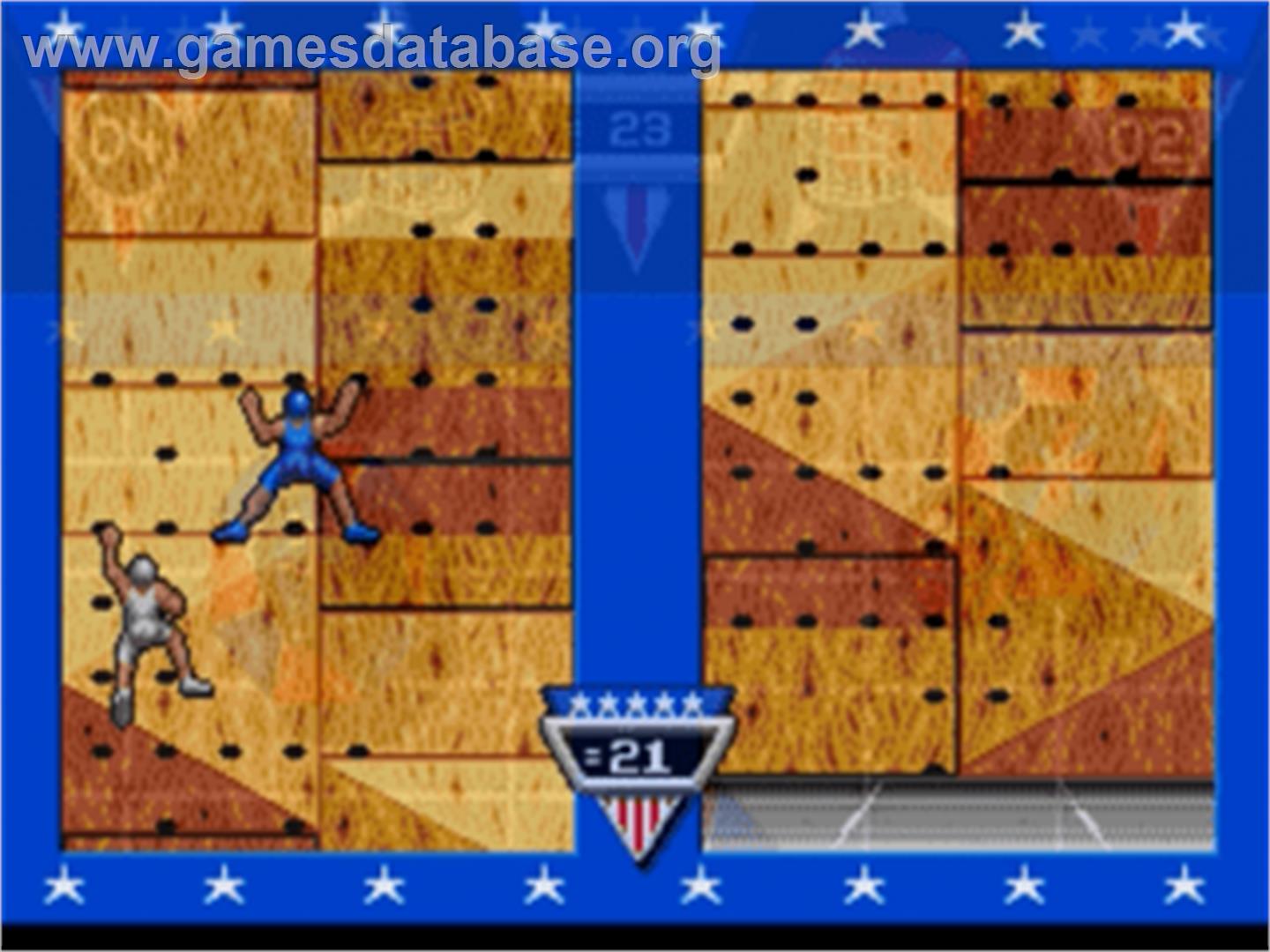 American Gladiators - Sega Nomad - Artwork - In Game