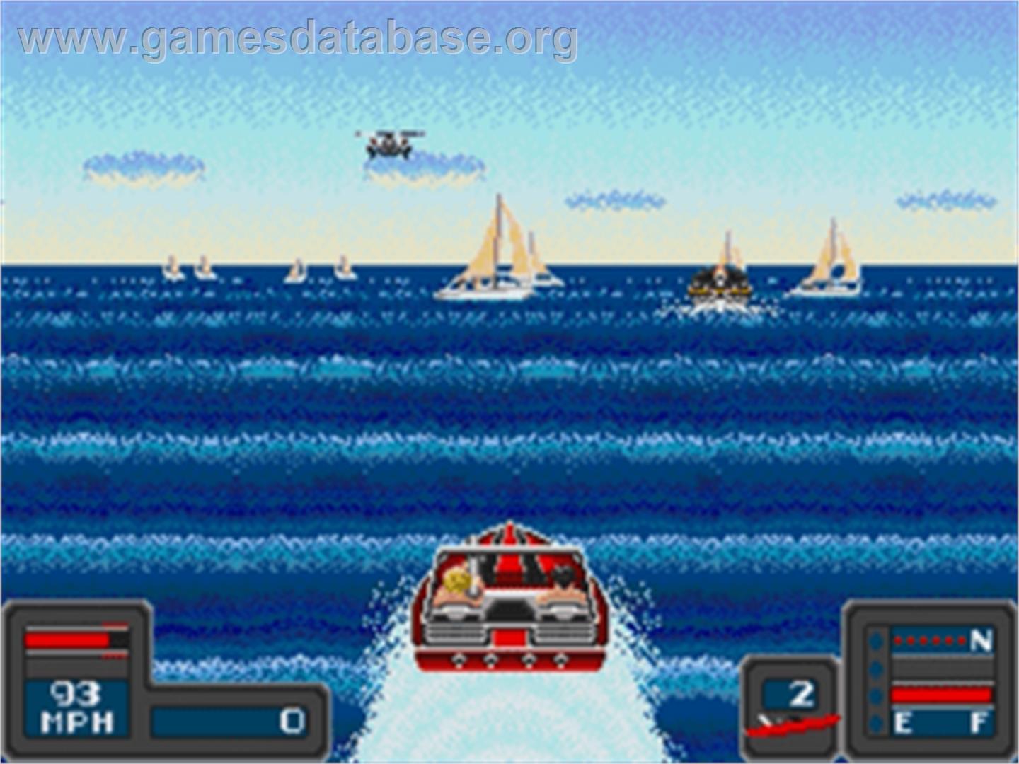 Bimini Run - Sega Nomad - Artwork - In Game