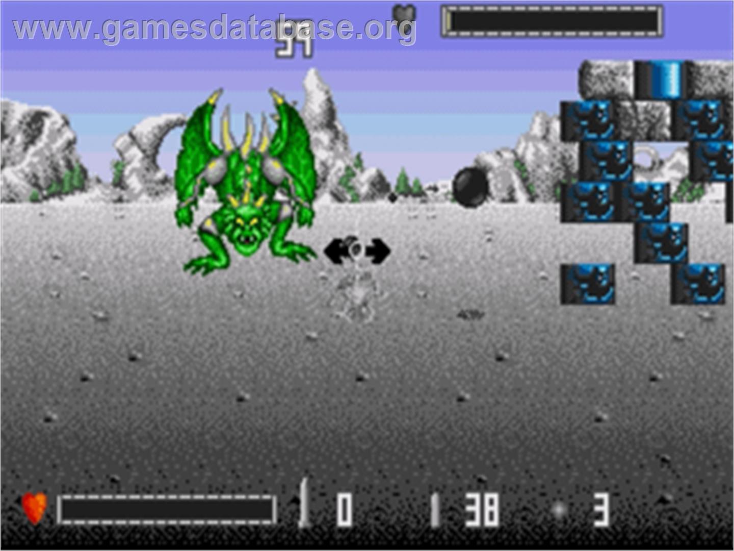 Death Duel - Sega Nomad - Artwork - In Game