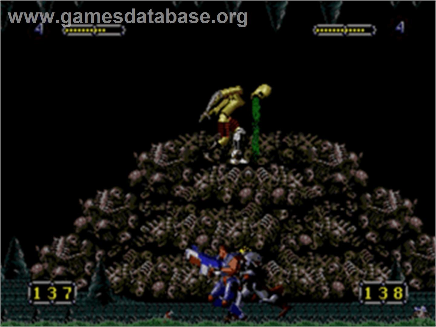 Doom Troopers: Mutant Chronicles - Sega Nomad - Artwork - In Game