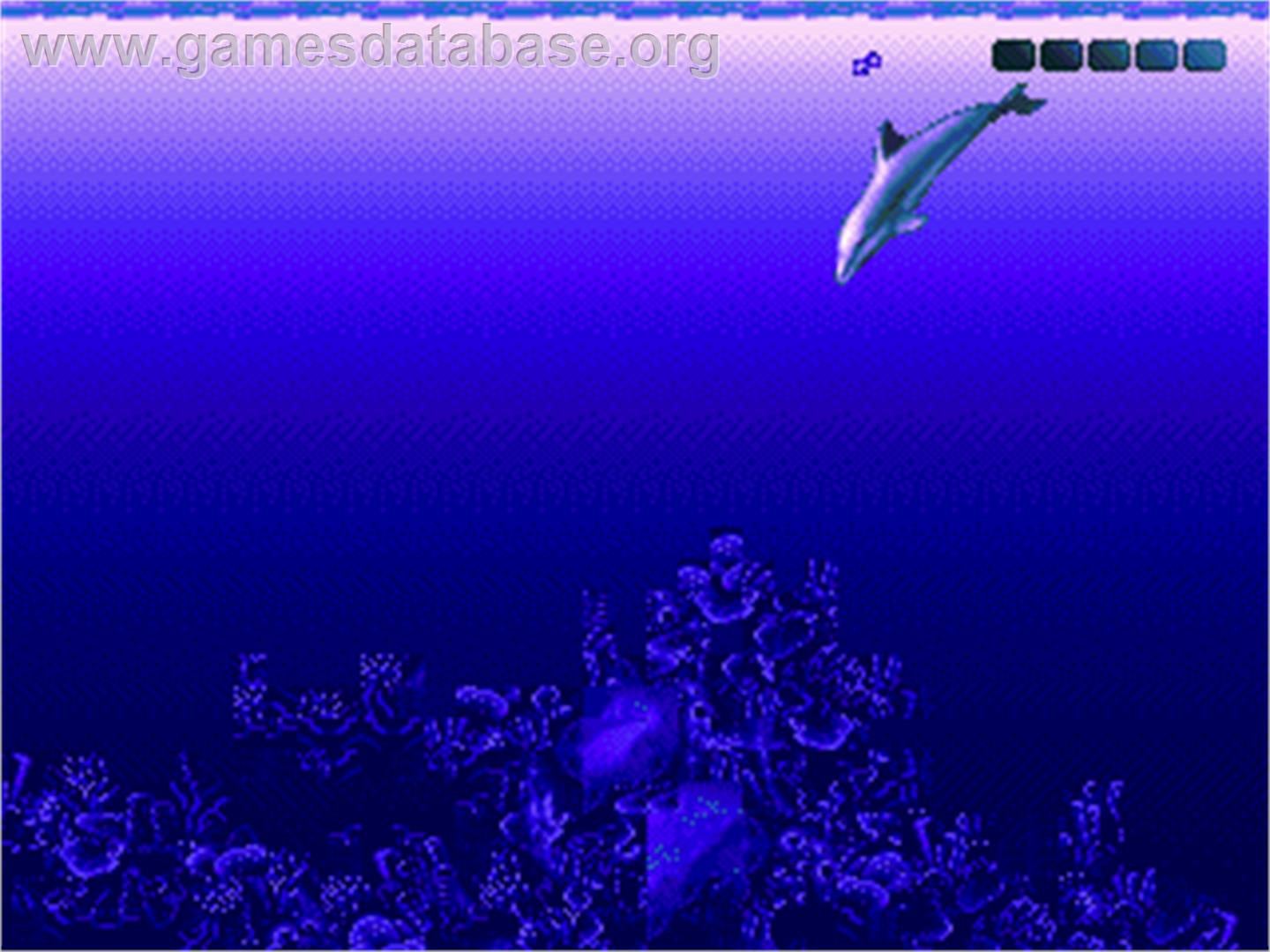 Ecco 2: The Tides of Time - Sega Nomad - Artwork - In Game