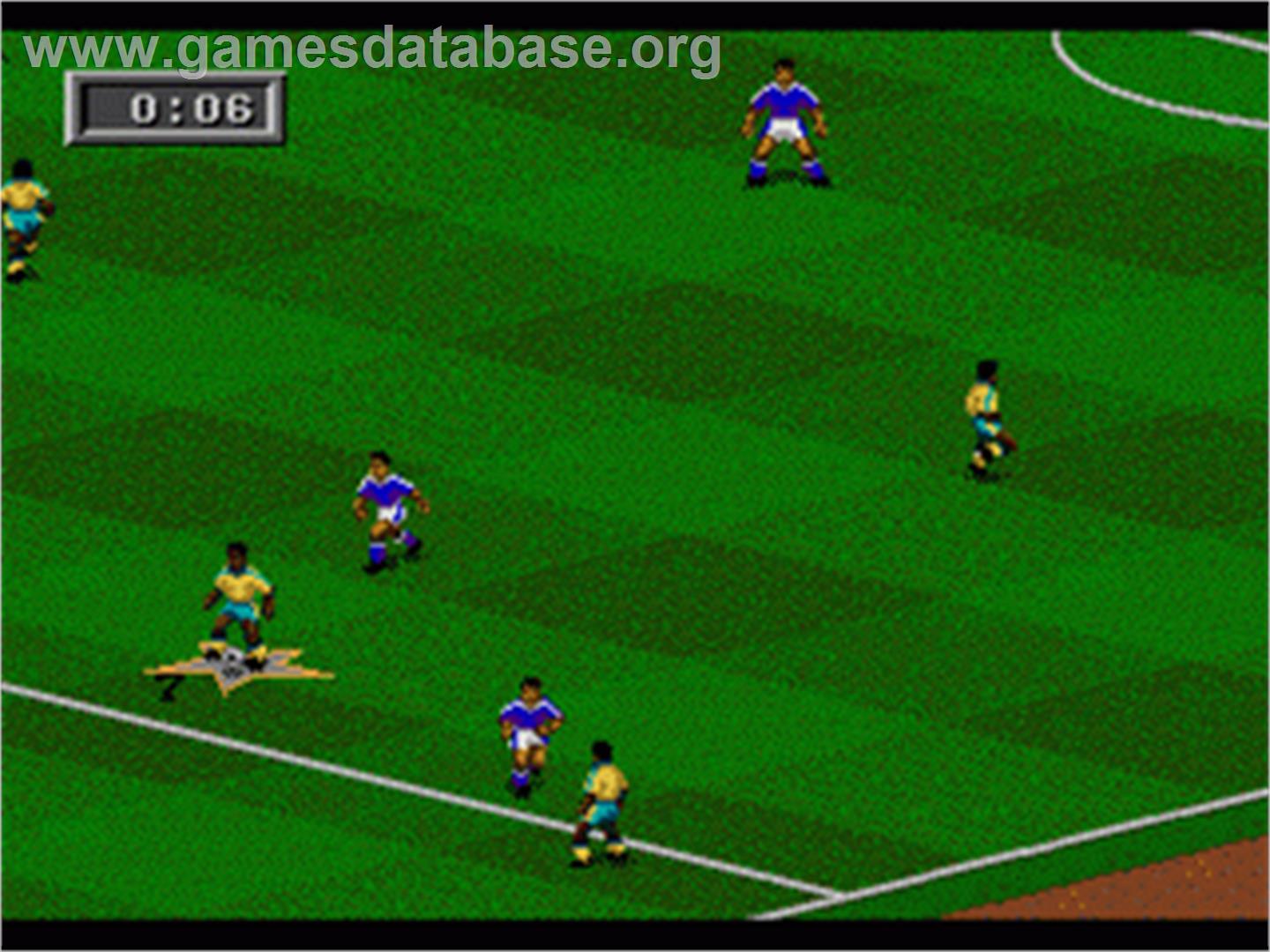 FIFA 95 - Sega Nomad - Artwork - In Game