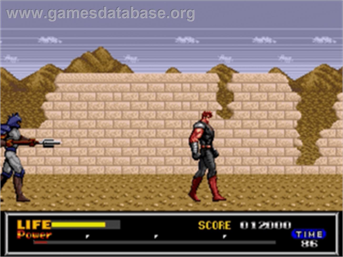 Last Battle - Sega Nomad - Artwork - In Game