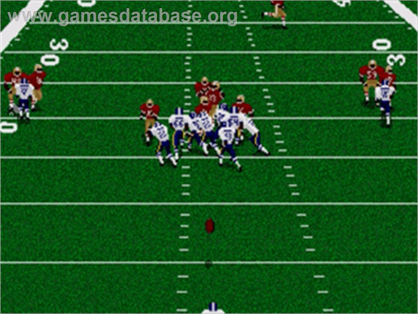 Madden NFL '96 - Sega Nomad - Artwork - In Game