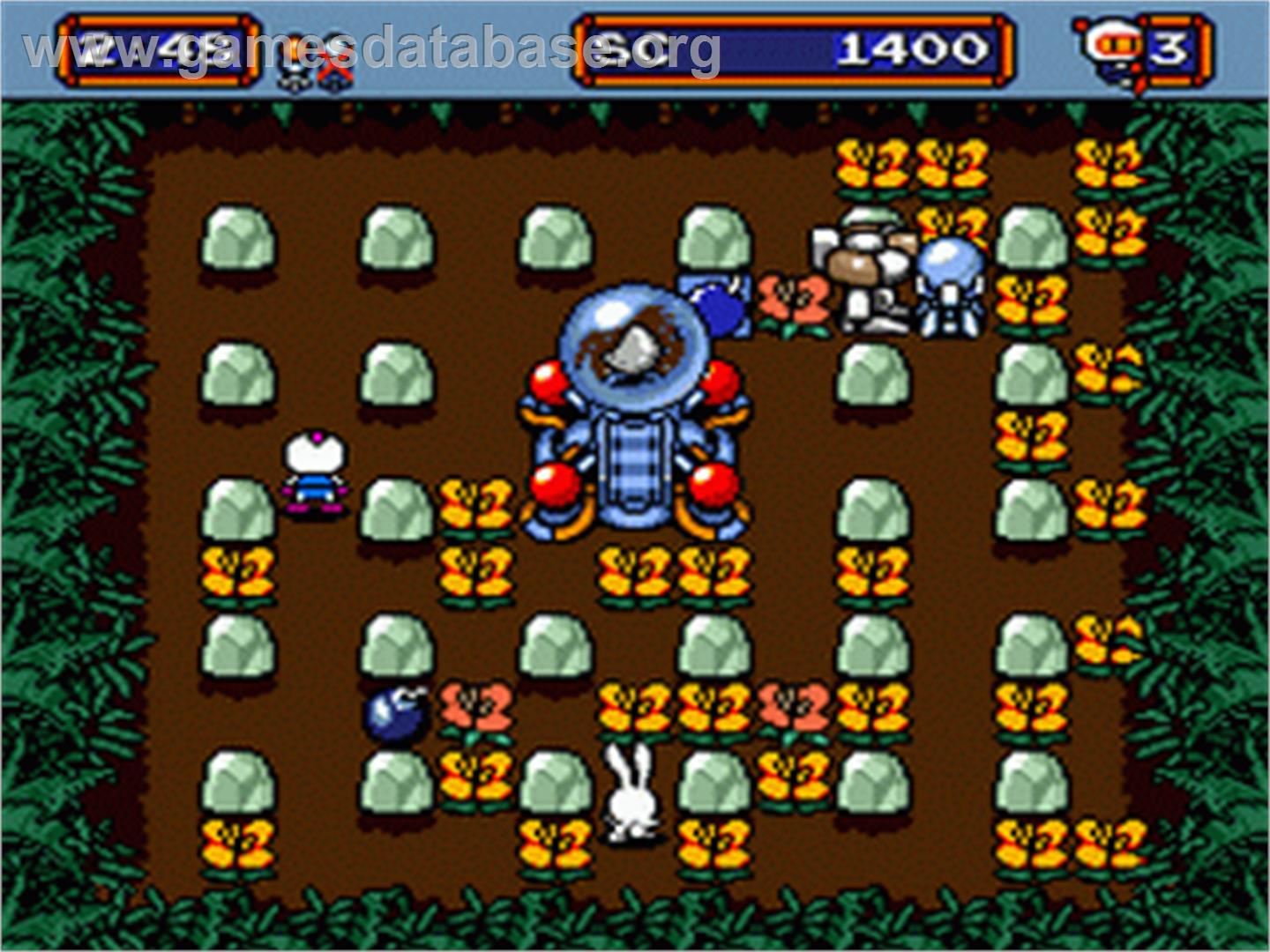 Mega Bomberman - Sega Nomad - Artwork - In Game
