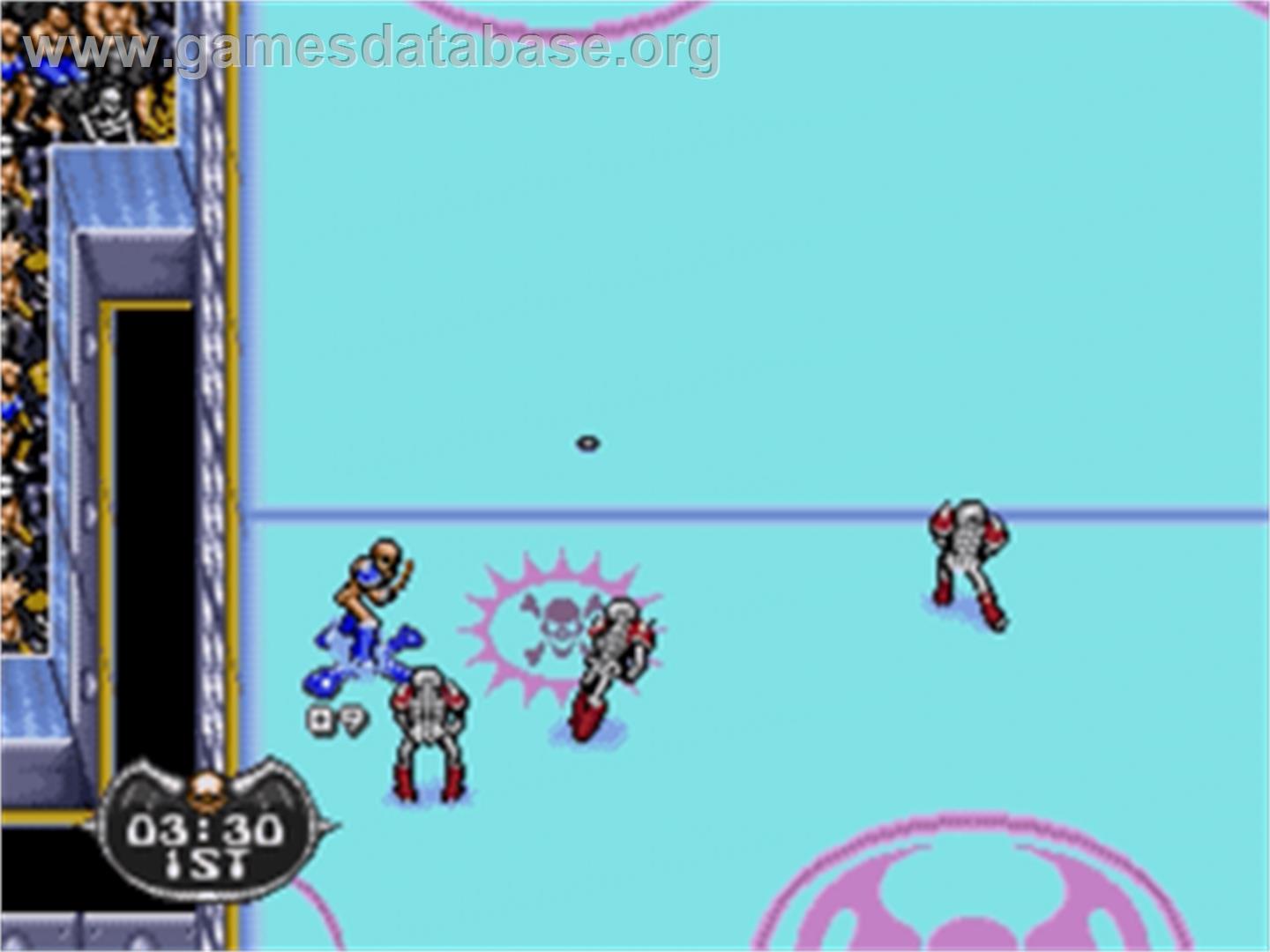 Mutant League Hockey - Sega Nomad - Artwork - In Game