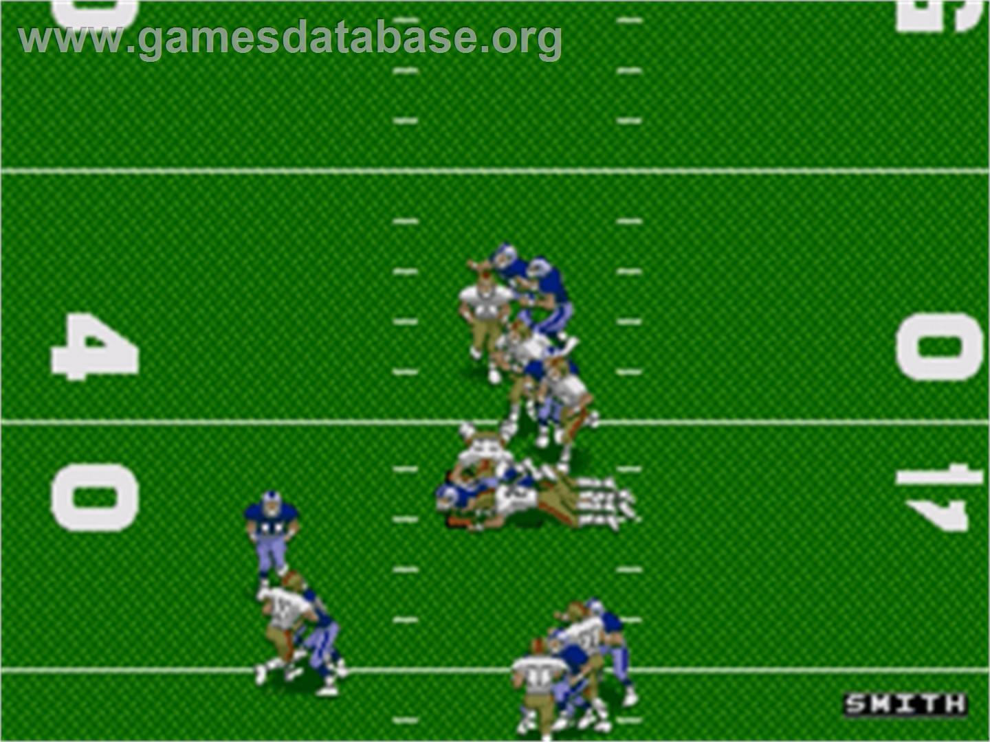 NFL '95 - Sega Nomad - Artwork - In Game