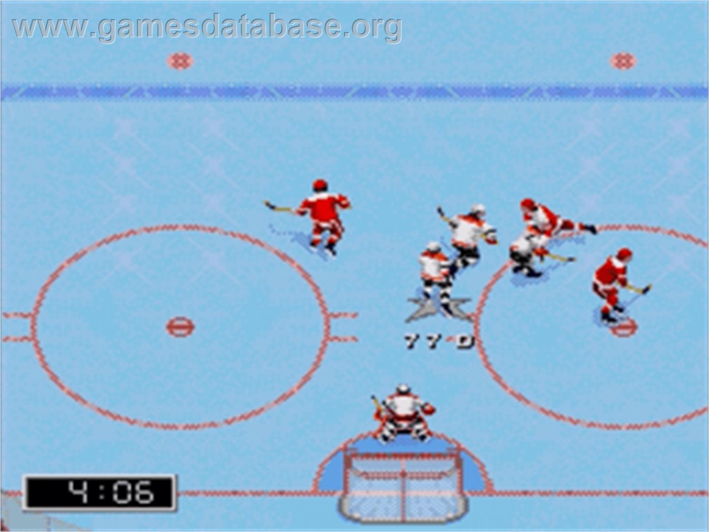 NHL '98 - Sega Nomad - Artwork - In Game