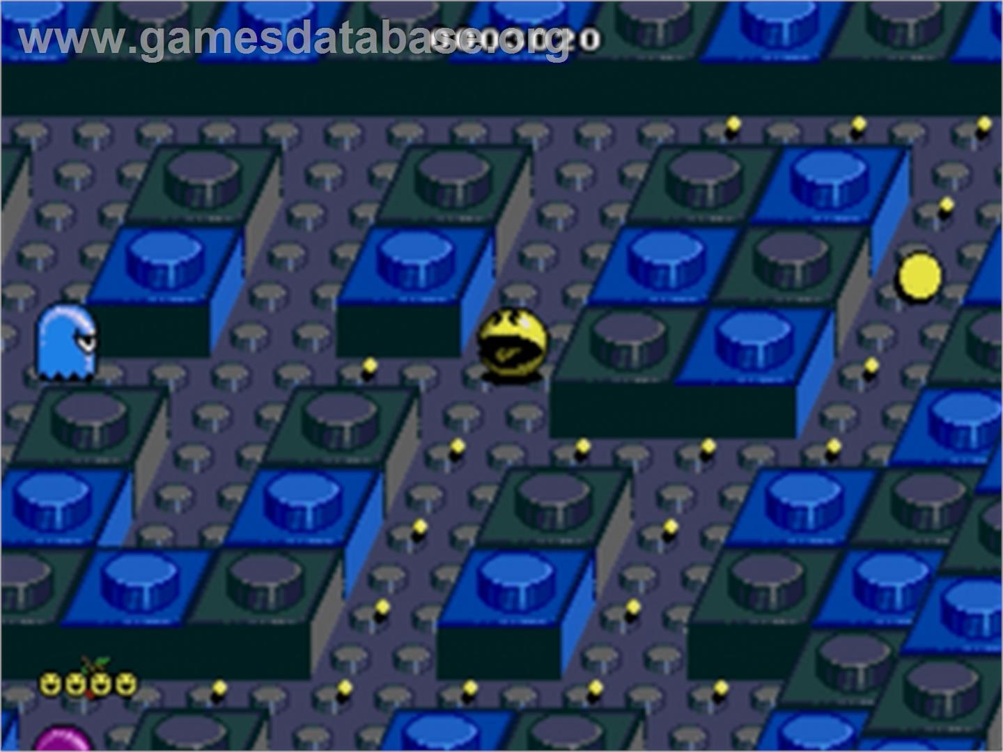 Pac-Mania - Sega Nomad - Artwork - In Game