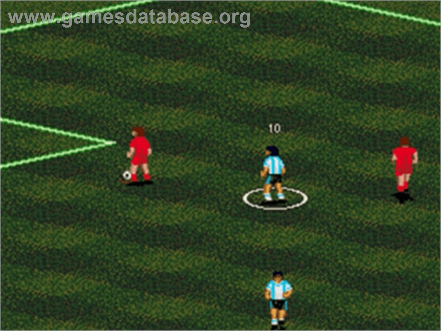 Pelé II: World Tournament Soccer - Sega Nomad - Artwork - In Game