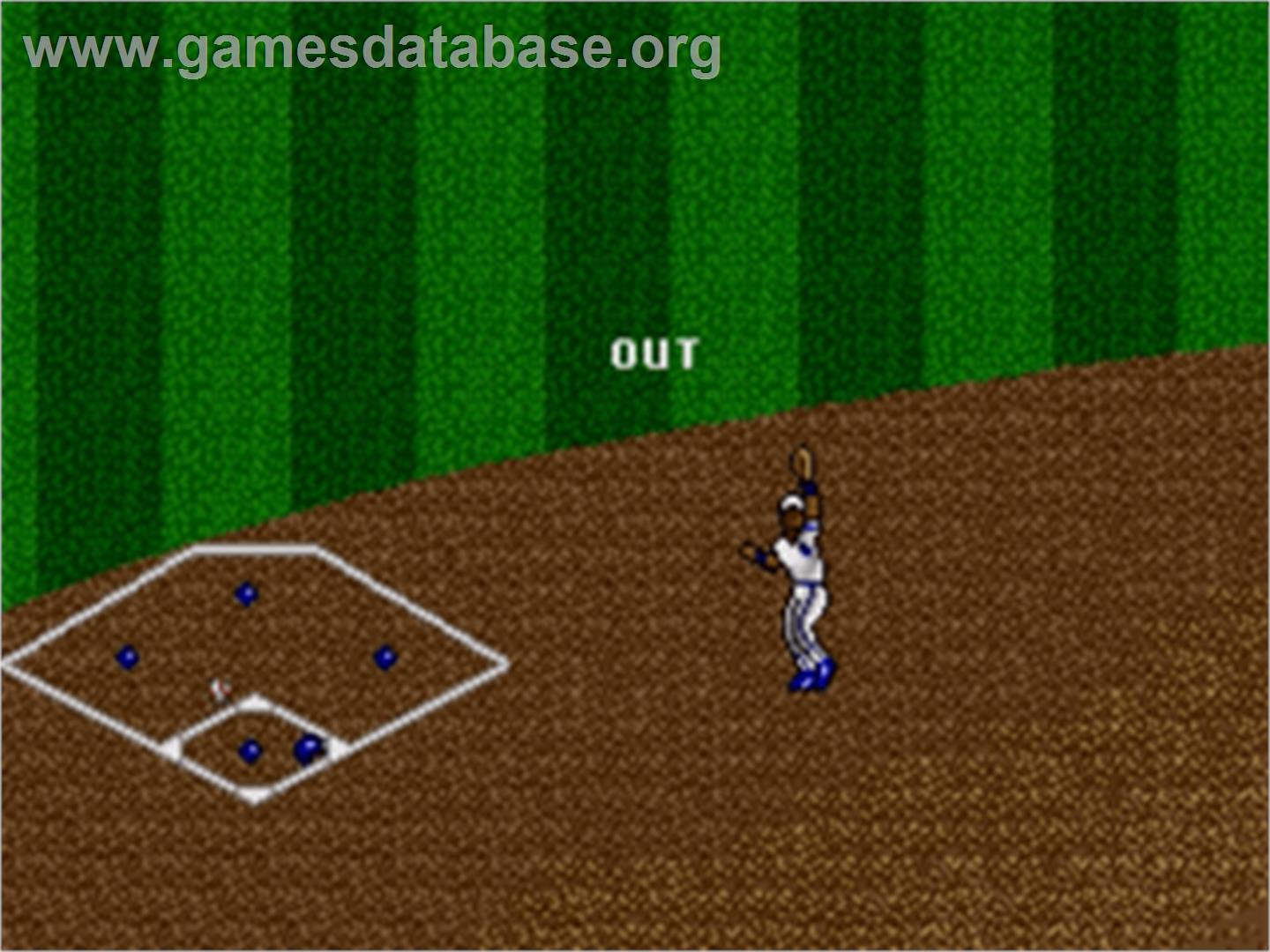 R.B.I. Baseball '93 - Sega Nomad - Artwork - In Game