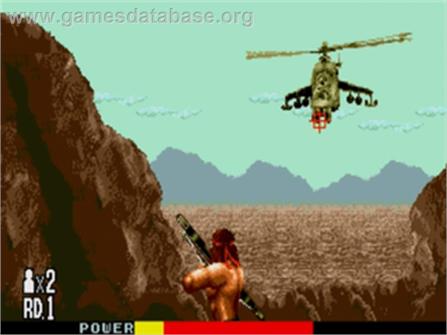 Rambo III - Sega Nomad - Artwork - In Game