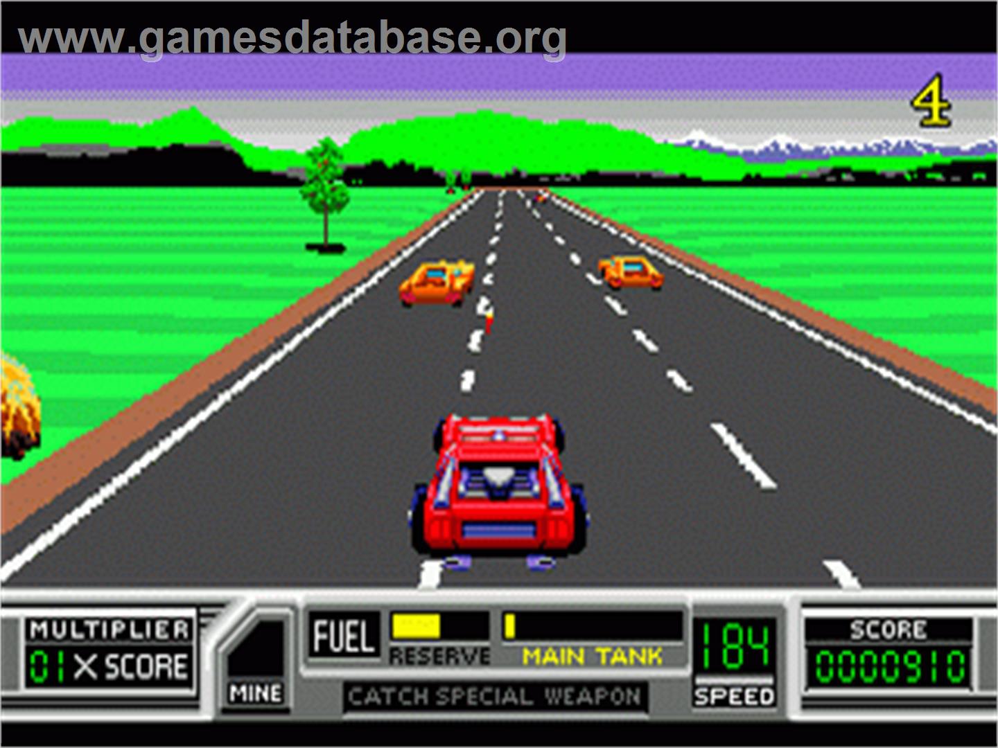 Road Blasters - Sega Nomad - Artwork - In Game