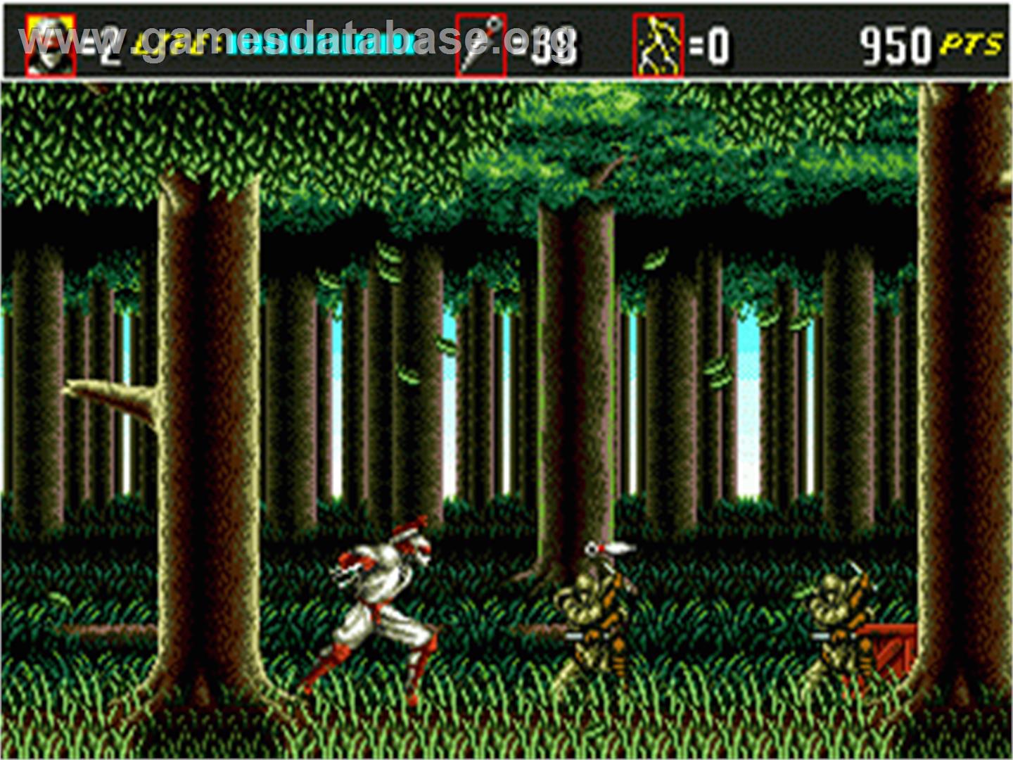 Shinobi III - Sega Nomad - Artwork - In Game
