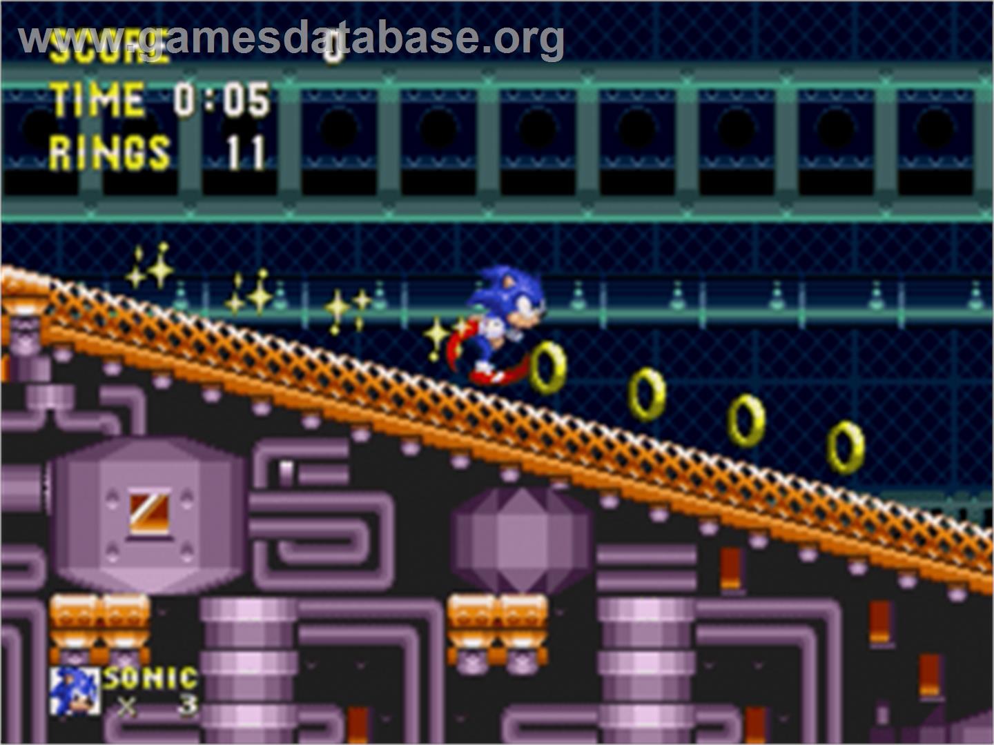 Sonic & Knuckles - Sega Nomad - Artwork - In Game