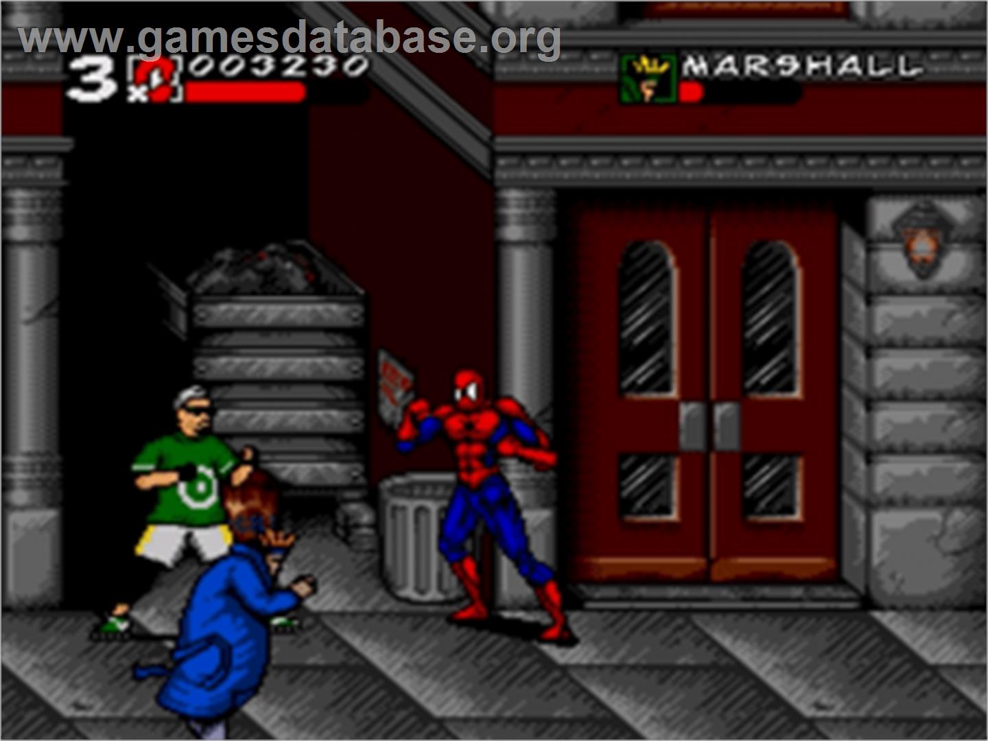 Spider-Man & Venom: Maximum Carnage - Sega Nomad - Artwork - In Game