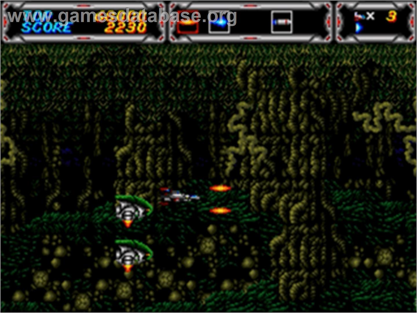 Thunder Force III - Sega Nomad - Artwork - In Game