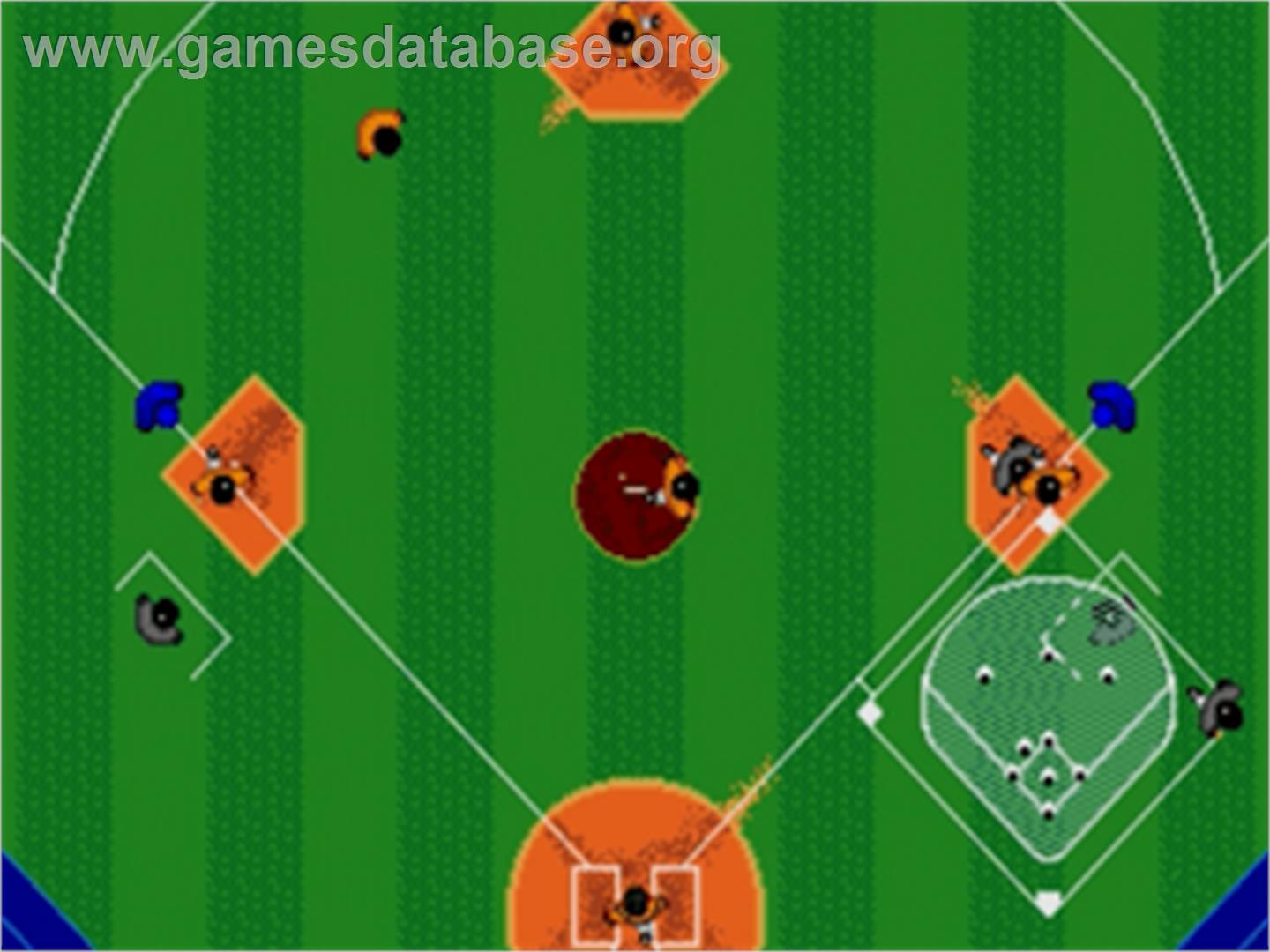 Tommy Lasorda Baseball - Sega Nomad - Artwork - In Game