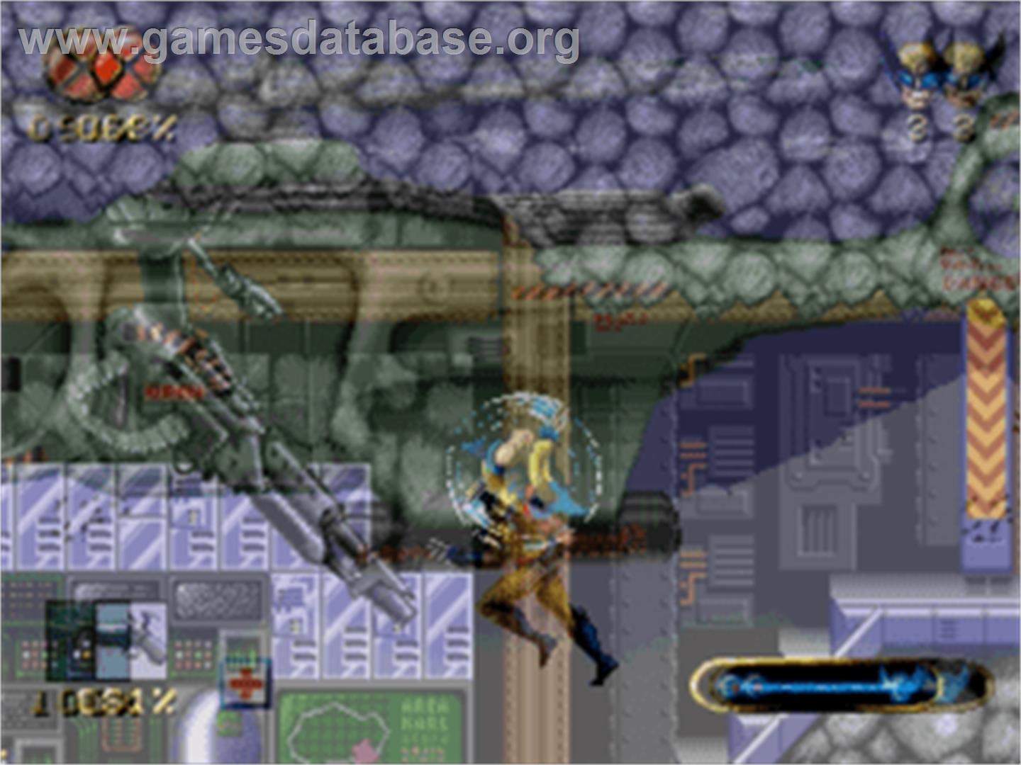Wolverine: Adamantium Rage - Sega Nomad - Artwork - In Game
