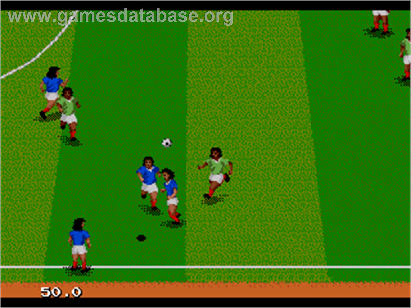 World Championship Soccer 2 - Sega Nomad - Artwork - In Game
