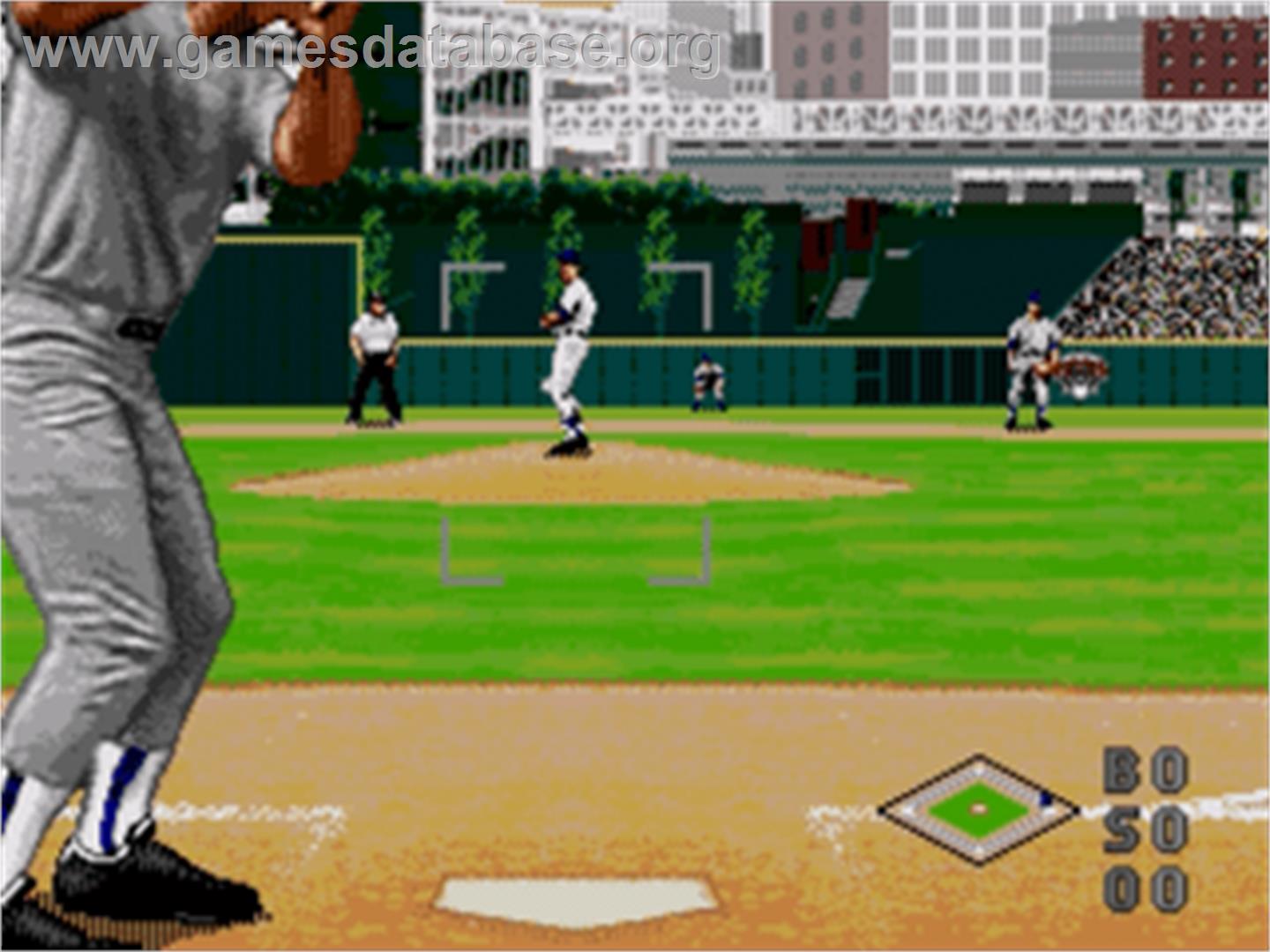 World Series Baseball '96 - Sega Nomad - Artwork - In Game