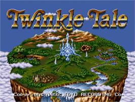 Title screen of Twinkle Tale on the Sega Nomad.