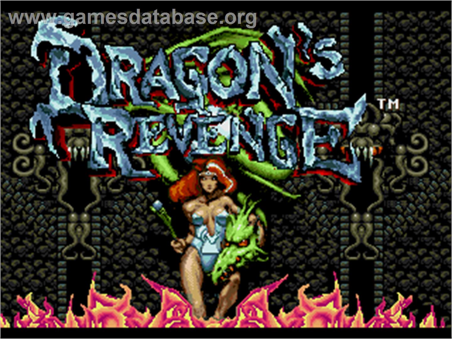 Dragon's Revenge - Sega Nomad - Artwork - Title Screen