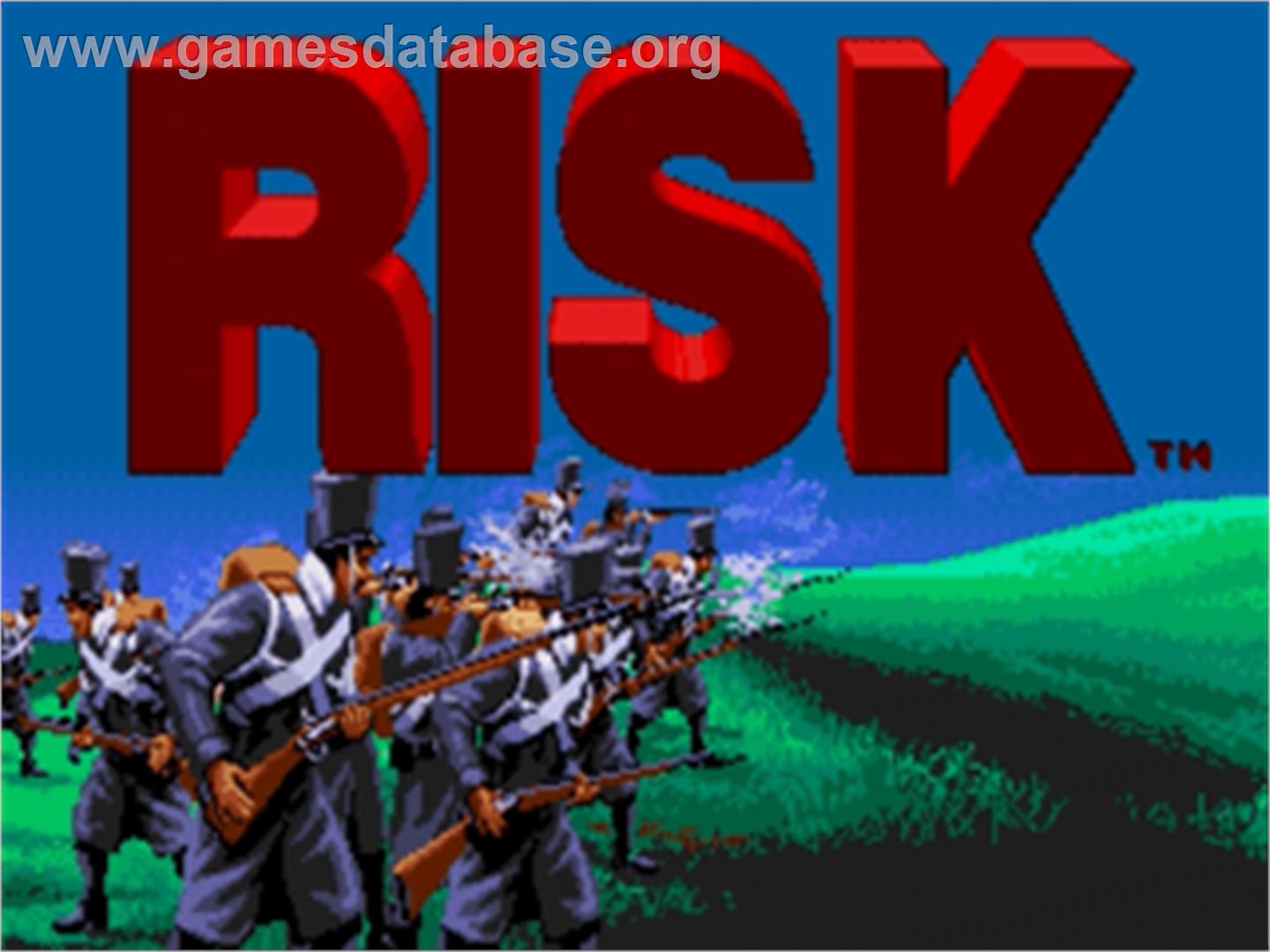 Risk - Sega Nomad - Artwork - Title Screen