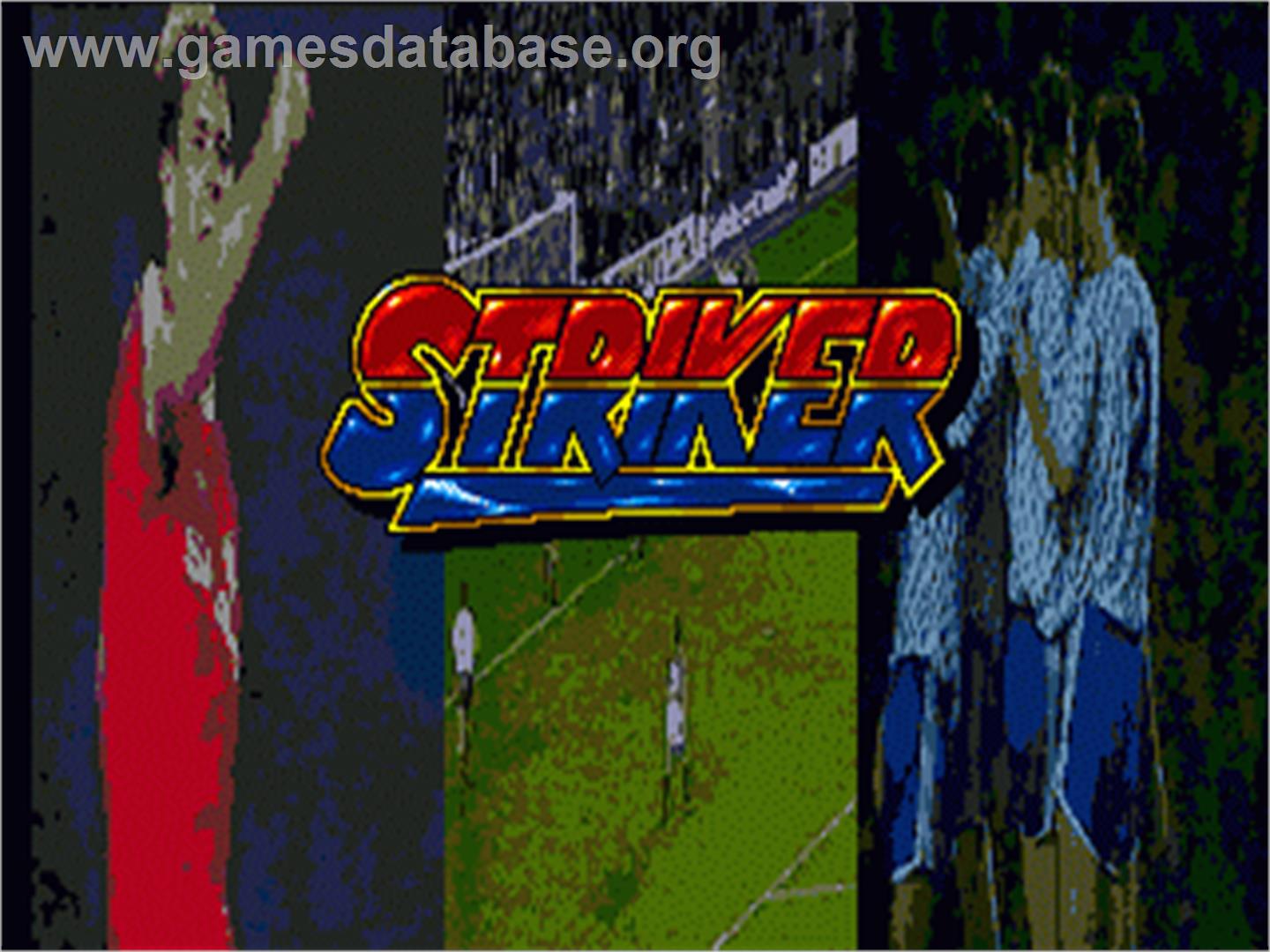 Striker - Sega Nomad - Artwork - Title Screen