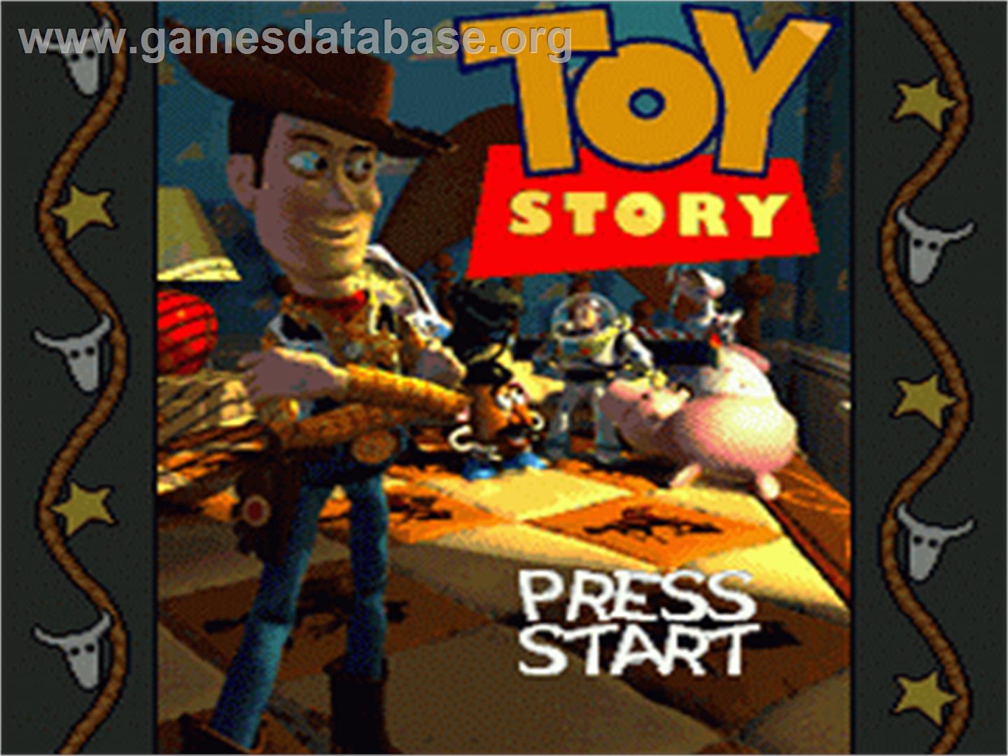 Toy Story - Sega Nomad - Artwork - Title Screen