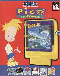 Box cover for Ecco Jr. und die Grosse Schatzsuche im Ozean! on the Sega Pico.