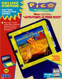 Box cover for Lion King, The - Adventures at Pride Rock on the Sega Pico.