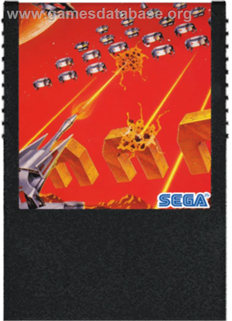 Space Invaders - Sega SG-1000 - Artwork - Cartridge