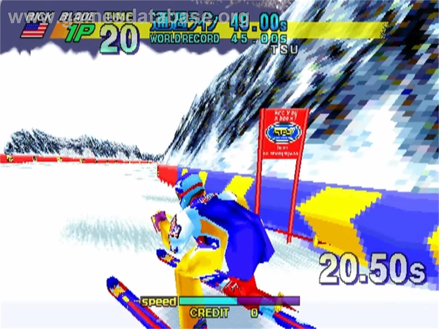 Winter Heat - Sega ST-V - Artwork - In Game