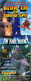 Advert for In The Hunt on the Sega Saturn.