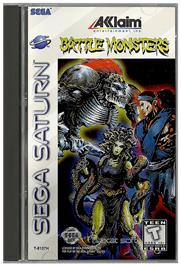 Box cover for Battle Monsters on the Sega Saturn.