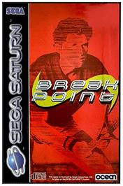 Box cover for Break Point on the Sega Saturn.