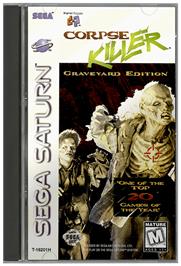 Box cover for Corpse Killer - Graveyard Edition on the Sega Saturn.