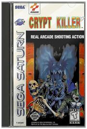 Box cover for Crypt Killer on the Sega Saturn.