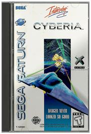 Box cover for Cyberia on the Sega Saturn.