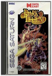 Box cover for Dark Legend on the Sega Saturn.