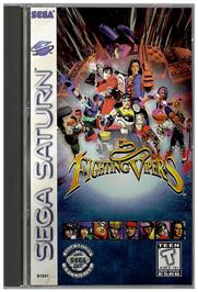 Box cover for Fighting Vipers on the Sega Saturn.