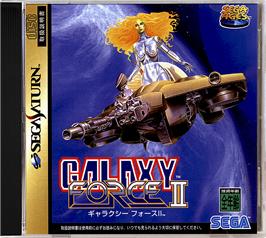 Box cover for Galaxy Force 2 on the Sega Saturn.