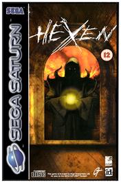 Box cover for Hexen on the Sega Saturn.