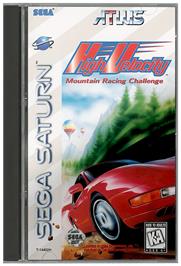 Box cover for High Velocity: Mountain Racing Challenge on the Sega Saturn.