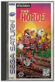 Box cover for Horde on the Sega Saturn.