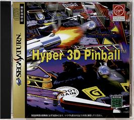 Box cover for Hyper 3-D Pinball on the Sega Saturn.