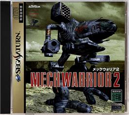 Box cover for MechWarrior 2: 31st Century Combat on the Sega Saturn.