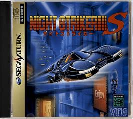 Box cover for Night Striker S on the Sega Saturn.